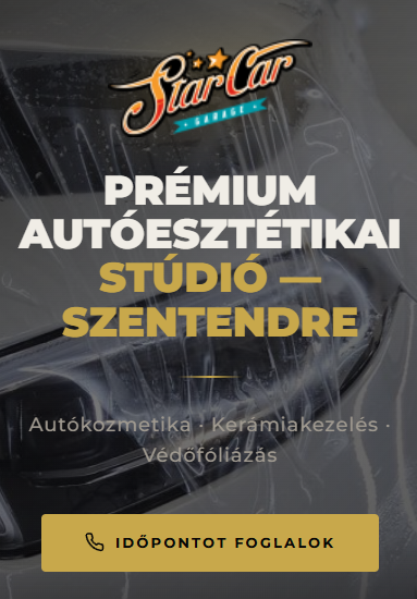 Példa weboldal – Star Car Szentendre